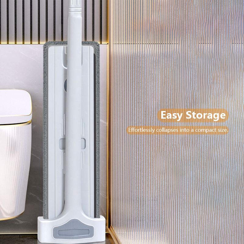 Serpillière innovante avec système auto-essorage + seau pliable