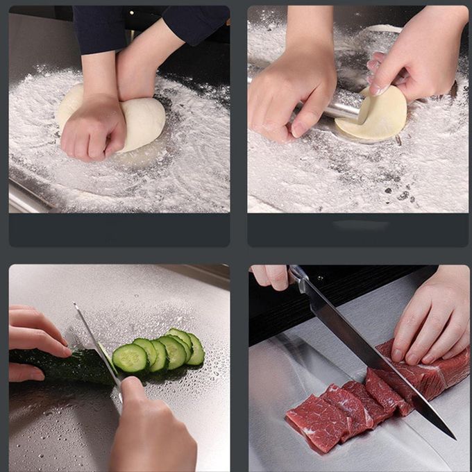 Planche de découpe INOX 50cmx35cm